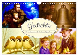 Cover-Bild zum Titel 'Gedichte. Die berühmtesten deutschsprachigen Verse (Wandkalender 2026 DIN A4 quer), CALVENDO Monatskalender' von 'Steffani Lehmann'