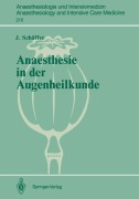Cover-Bild zum Titel 'Anaesthesie in der Augenheilkunde' von 'J. Schäffer'