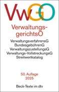 Cover-Bild zum Titel 'Verwaltungsgerichtsordnung, Verwaltungsverfahrensgesetz. VwGO' von ''