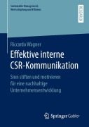 Cover-Bild zum Titel 'Effektive interne CSR-Kommunikation' von 'Riccardo Wagner'