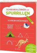 Schreiben lernen mit Spurrillen - Schreibvorübungen - 