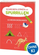 Cover-Bild zum Titel 'Schreiben lernen mit Spurrillen - Schreibvorübungen' von ''