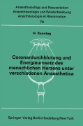 Cover-Bild zum Titel 'Coronardurchblutung und Energieumsatz des menschlichen Herzens unter verschiedenen Anaesthetica' von 'H. Sonntag'