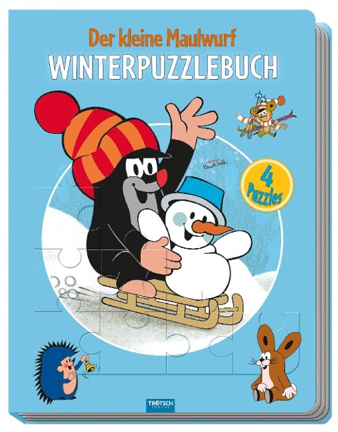 Trötsch Der kleine Maulwurf Winter Puzzlebuch - 