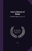 Cover-Bild zum Titel 'Livy's History of Rome' von 'Livy'
