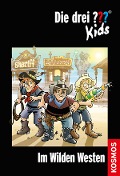 Cover-Bild zum Titel 'Die drei ??? Kids 35. Im Wilden Westen (drei Fragezeichen Kids)' von 'Ulf Blanck'