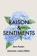 Cover-Bild zum Titel 'Raison et sentiments' von 'Jane Auste, Pomme Decroix'