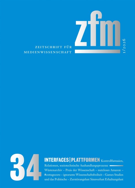 Zeitschrift für Medienwissenschaft 34 - 