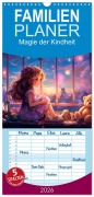 Cover-Bild zum Titel 'Familienplaner 2026 - Magie der Kindheit mit 5 Spalten (Wandkalender, 21 x 45 cm) CALVENDO' von 'Bettina Dittmann'