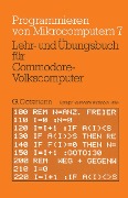 Cover-Bild zum Titel 'Lehr- und Übungsbuch für Commodore-Volkscomputer' von 'Gerhard Oetzmann'