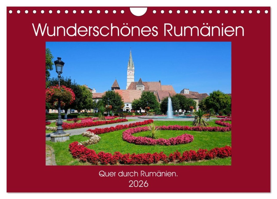 Wunderschönes Rumänien (Wandkalender 2026 DIN A4 quer), CALVENDO Monatskalender - Frauke Scholz