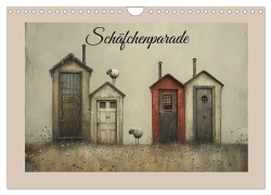 Cover-Bild zum Titel 'Schäfchenparade (Wandkalender 2026 DIN A4 quer), CALVENDO Monatskalender' von 'Anne Seltmann'