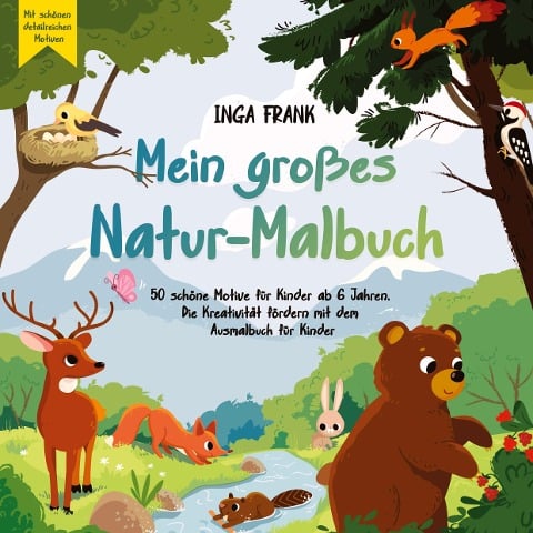 Mein großes Natur-Malbuch - Inga Frank