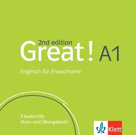 Great! A1 2nd edition. 3 Audio-CDs - 