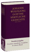 Cover-Bild zum Titel 'Sämtliche Gedichte' von 'Johann Wolfgang Goethe'