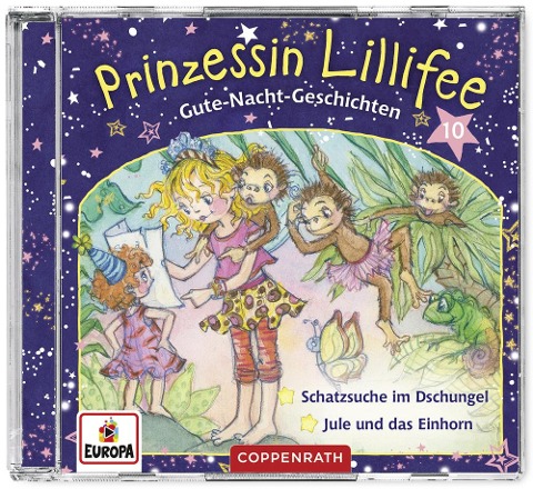 Prinzessin Lillifee - Gute-Nacht-Geschichten (CD 10) - Nach einer Idee von Monika Finsterbusch