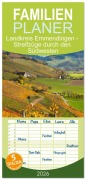 Cover-Bild zum Titel 'Familienplaner 2026 - Landkreis Emmendingen - Streifzüge durch den Südwesten mit 5 Spalten (Wandkalender, 21 x 45 cm) CALVENDO' von ''
