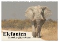 Elefanten. Sensible Rüsseltiere (Wandkalender 2024 DIN A2 quer), CALVENDO Monatskalender - Elisabeth Stanzer