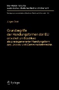 Cover-Bild zum Titel 'Grundbegriffe der Handlungsformen der EU' von 'Jürgen Bast'