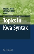 Topics in Kwa Syntax - 