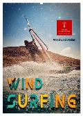 Windsurfing - Wind und Wellen (Wandkalender 2025 DIN A2 hoch), CALVENDO Monatskalender - Peter Roder