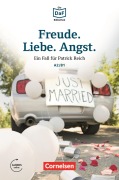 Cover-Bild zum Titel 'Die DaF-Bibliothek / A2/B1 - Freude. Liebe. Angst.' von 'Christian Baumgarten, Volker Borbein'