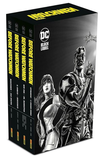 Before Watchmen. Cofanetto - Darwyn Cooke, Brian Azzarello, J. Michael Straczynski, Len Wein