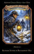 Cover-Bild zum Titel 'Sherlock Holmes Band 06 - Blutiger Schnee in Bloomsbury Hill' von 'Marc Gruppe, Stephan Bosenius'