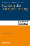 Soziologische Bildungsforschung - 