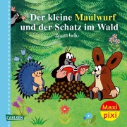 Cover-Bild zum Titel 'Maxi Pixi 467: VE 5: Der kleine Maulwurf und der Schatz im Wald (5 Exemplare)' von 'Zdenek Miler, Hanna Sörensen'
