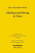 Cover-Bild zum Titel 'Gläubigeranfechtung in China' von 'Knut Benjamin Pißler'