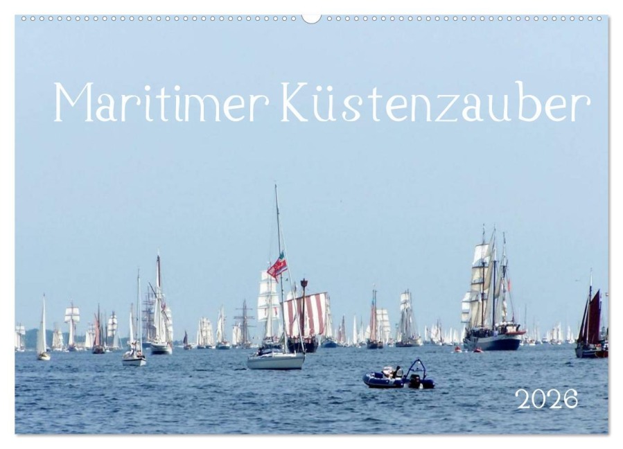 Maritimer Küstenzauber (Wandkalender 2026 DIN A2 quer), CALVENDO Monatskalender - Anne Seltmann