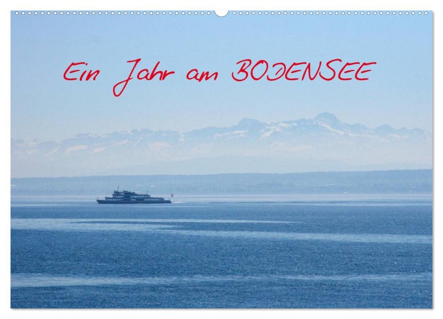 Ein Jahr am BODENSEE (Wandkalender 2025 DIN A2 quer), CALVENDO Monatskalender - Ansgar Meise