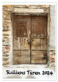 Siziliens Türen (Wandkalender 2024 DIN A2 hoch), CALVENDO Monatskalender - W&F Richter