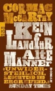 Cover-Bild zum Titel 'Kein Land für alte Männer' von 'Cormac McCarthy'