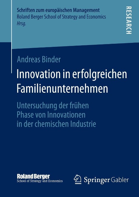 Innovation in erfolgreichen Familienunternehmen - Andreas Binder