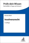 Cover-Bild zum Titel 'Insolvenzrecht' von 'Ulrich Ehricke, Kristof Biehl'