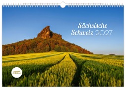 Cover-Bild zum Titel 'Kalender Sächsische Schweiz 2027' von 'Peter Schubert'