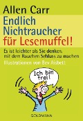Cover-Bild zum Titel 'Endlich Nichtraucher für Lesemuffel!' von 'Allen Carr'
