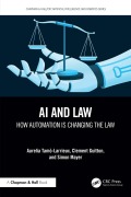 Cover-Bild zum Titel 'AI and Law' von 'Aurelia Tamo-Larrieux, Simon Mayer, Clement Guitton'
