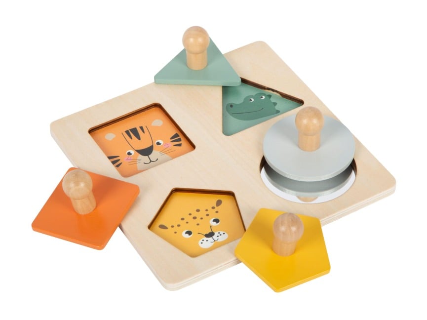 Montessori Setzpuzzle Formen und Motive - 