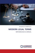Cover-Bild zum Titel 'Modern Legal Terms' von 'Khujakulov Sunnatullo'