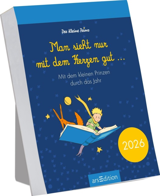 Abreißkalender Man sieht nur mit dem Herzen gut ... 2026 - 