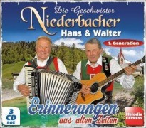 Cover-Bild zum Titel 'Erinnerungen aus alten Zeiten' von 'Die Geschwister Niederbacher Hans & Walter'