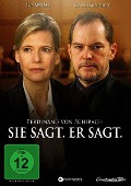 Cover-Bild zum Titel 'Sie sagt. Er sagt.' von 'Ferdinand von Schirach'