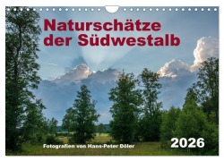 Cover-Bild zum Titel 'Naturschätze der Südwestalb (Wandkalender 2026 DIN A4 quer), CALVENDO Monatskalender' von 'Hans-Peter Döler'