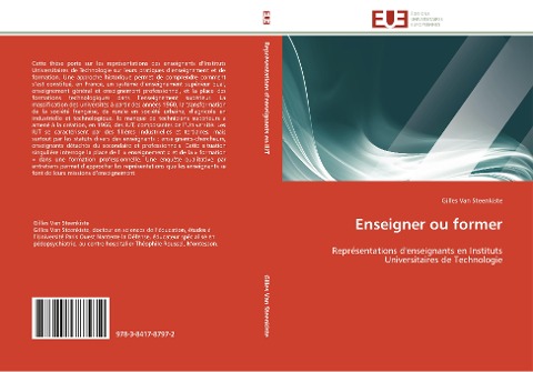 Enseigner ou former - Gilles van Steenkiste