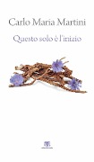 Cover-Bild zum Titel 'Questo solo è l'inizio. Dalla Terra Santa alla vita di ogni giorno' von 'Carlo Maria Martini'