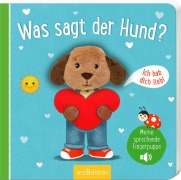 Cover-Bild zum Titel 'Meine sprechende Fingerpuppe: Was sagt der Hund?' von ''