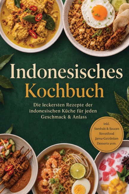 Indonesisches Kochbuch: Die leckersten Rezepte der indonesischen Küche für jeden Geschmack & Anlass - inkl. Sambals & Saucen, Streetfood, Jamu-Getränken, Desserts uvm. - Maria Ota